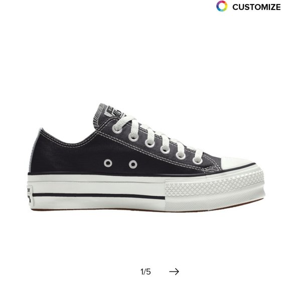 All star platform converse black - Picture 5 of 7